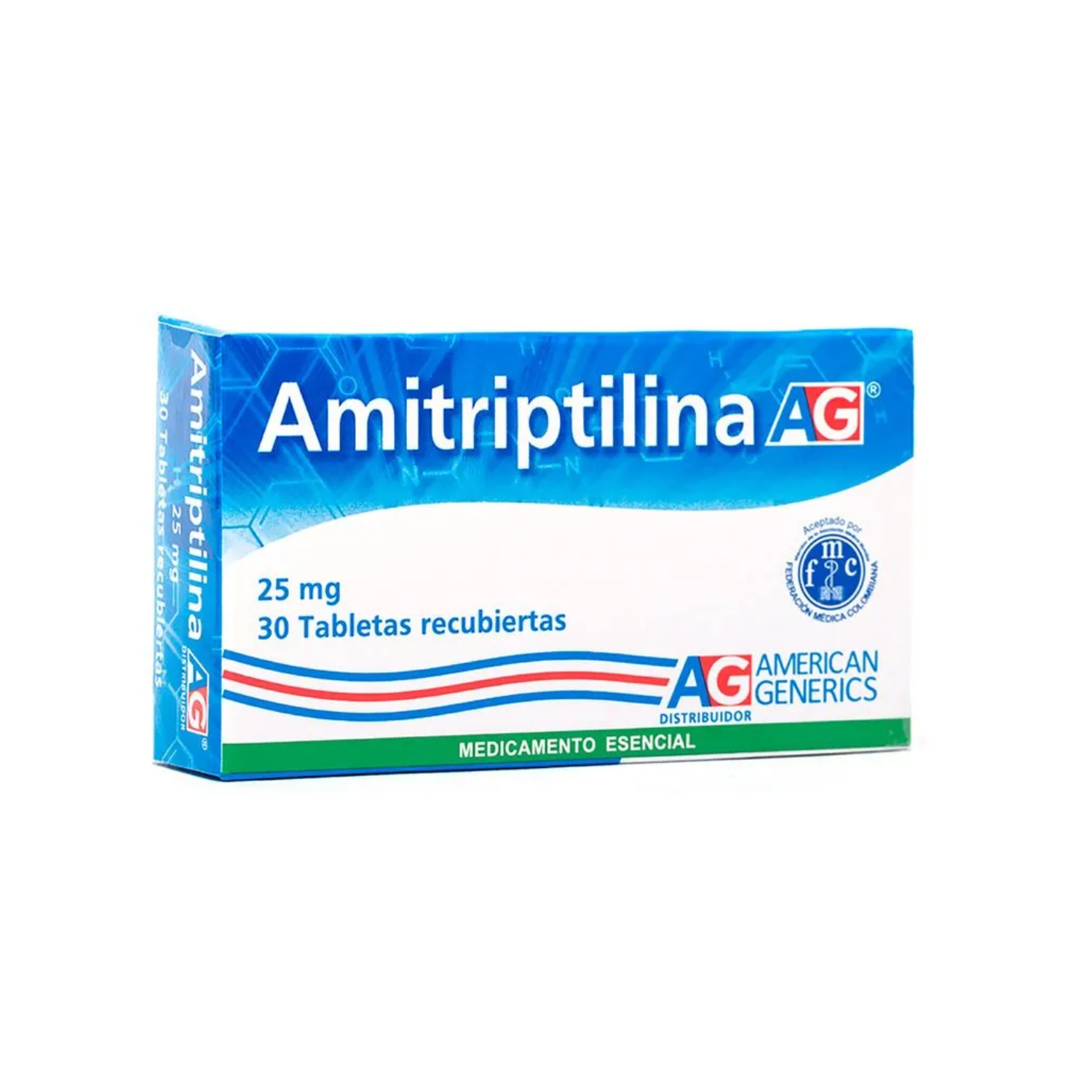 Amitriptilina 25 Mg X 30 Tabs - Lafrancol