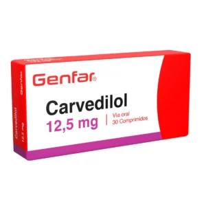 Carvedilol 12,5Mg Caja X 30 Tabs