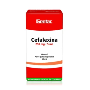 Cefalexina 250 Mg X 60 Ml Susp