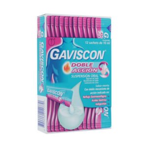 Gaviscon Doble Accion 10 Ml X 12 Sobres - Reckitt
