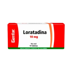 Loratadina 10 Mg X 10 Tabs