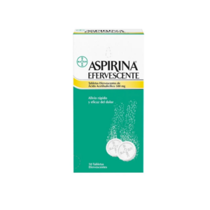 Aspirina Efervescente 500 mg - 1 Tableta (Bayer)